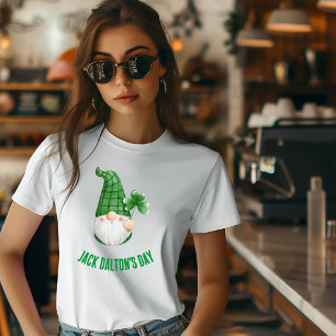 Camiseta El Día del Ilustracion blanco y moderno Jack Dalto