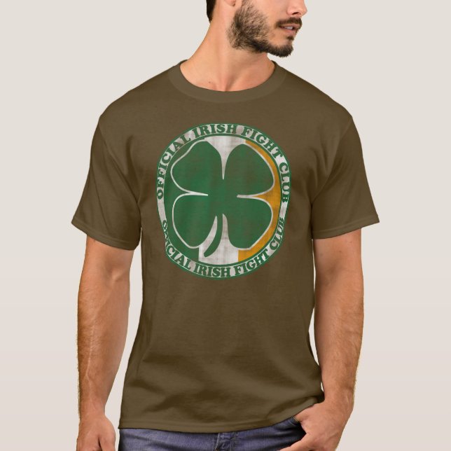 Camiseta El día del irlandés de la lucha de St Patrick (Anverso)