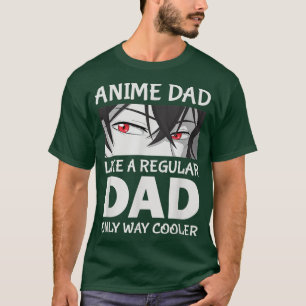 Camiseta El Día del Padre Anime Papá como un padre normal