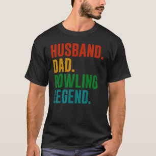 Camiseta El Día del Padre de la Leyenda de Bowler Husband D
