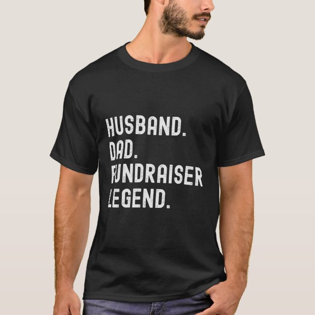 Camiseta El Día Del Padre De La Leyenda De La Recaudación D (Anverso)