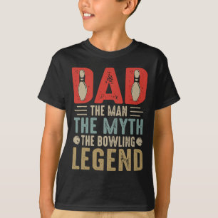 Camiseta El día del padre de la leyenda del Bowler
