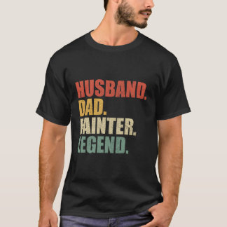 Camiseta El Día Del Padre De La Leyenda Del Marido Pintor