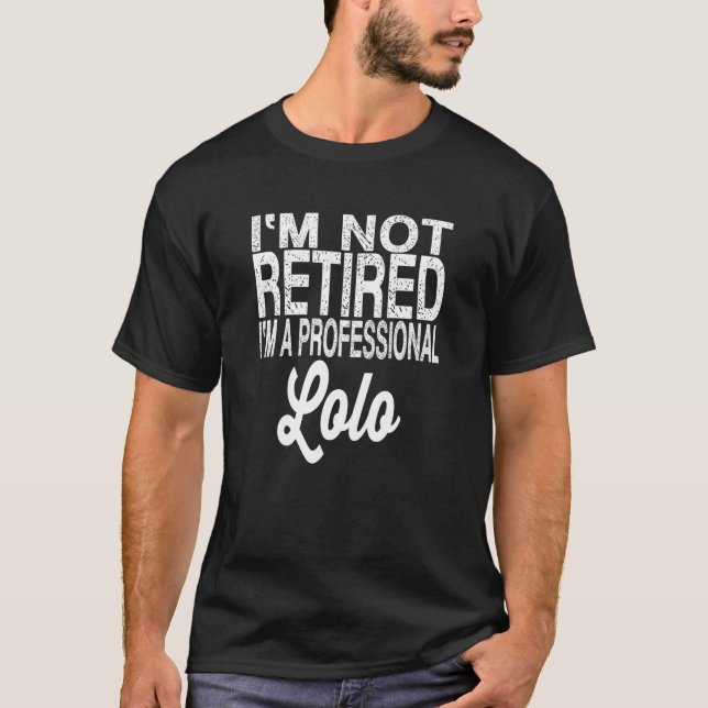 Camiseta El Día del Padre de los Abuelos Filipinos Lolo (Anverso)
