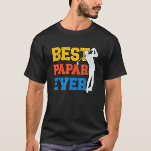 Camiseta El Día del Padre De Los Hombres De Golf Pun Para E