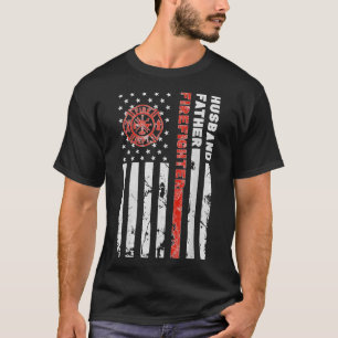 Camiseta El Día del Padre de los Padres de Bombero