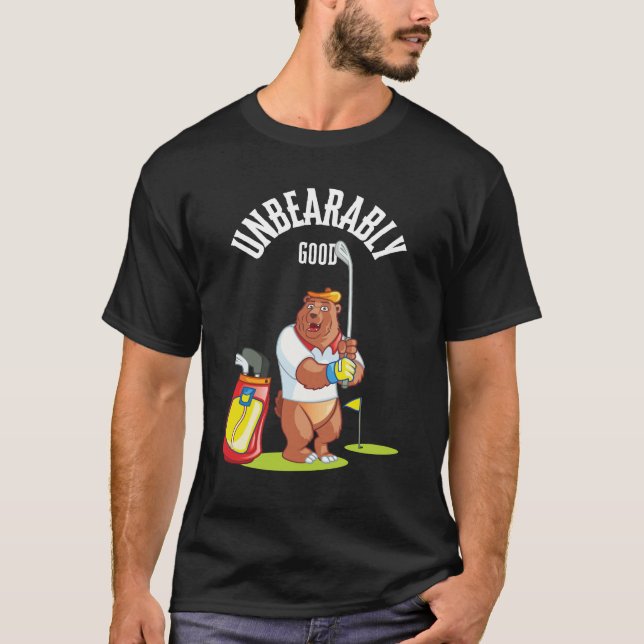 Camiseta El día del padre de los papás de golf (Anverso)