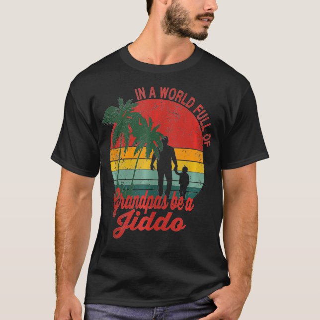 Camiseta El Día del Padre del Abuelo Árabe Árabe (Anverso)