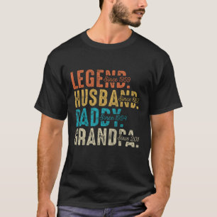 Camiseta El día del padre del anciano papá del marido de la