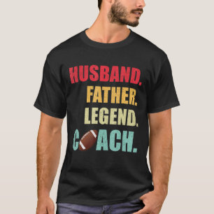 Camiseta El día del padre del entrenador de fútbol del mari