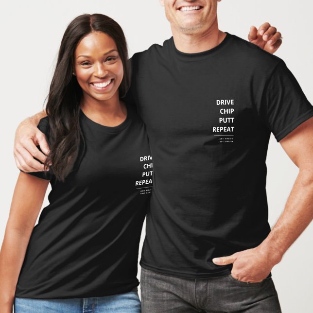 Camiseta EL DÍA DEL PADRE DEL GOLF DE Guay EL CHIP REPITE (Subido por el creador)