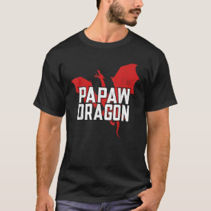 Camiseta El Día del Padre Enamorado del Dragón Papaw
