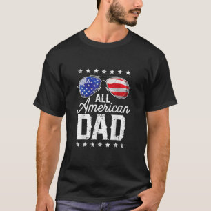 Camiseta El Día del Padre Gracioso de Todos los Estadounide