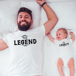 Camiseta El Día del Padre Legend Masculino Blanco