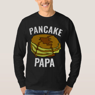 CAMISETA EL DÍA DEL PADRE PANCAKE DAD PAPA T-SHIRTS