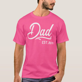Camiseta El Día del Padre Papá Papá Papá Papá Padre Se Esta