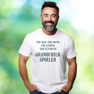 Camiseta El día del padre, un divertido saboteador de nieto