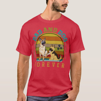 Camiseta El Día del Padres del Perro de Papá Regalo del Pas