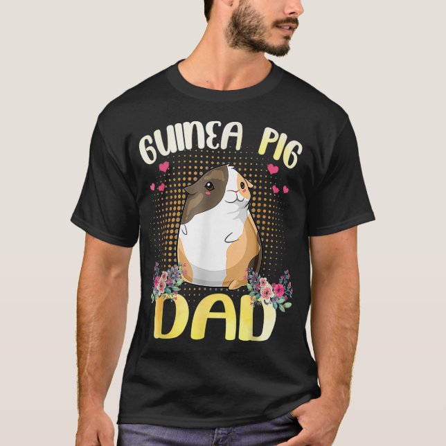 Camiseta El Día del Padres Pájaros de Cerdo de Guinea (Anverso)