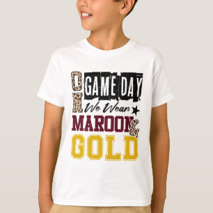 Camiseta El Día Del Partido De Fútbol Nosotros Usamos El Ma