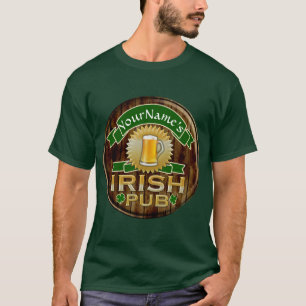 Camiseta El día del Pub de St Patrick irlandés conocido