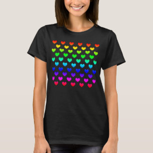 Camiseta El día del punto 2022 multicolor Polka arco iris d