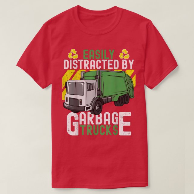 Camiseta El Día del Reciclaje de Basura es fácilmente distr (Diseño del anverso)