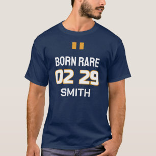 Camiseta El Día del Salto Nació Rara Personalización del Fú