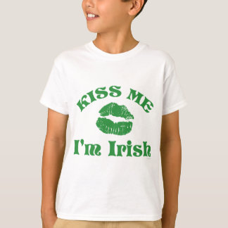 Camiseta El día del St. Patty me besa que soy irlandés