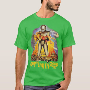 Camiseta El día en que la Tierra se mantuvo como una pelícu