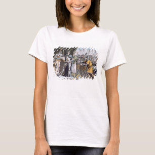 Camiseta El día histórico de Bouvines en 1214, grabado