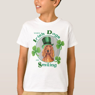 Camiseta El día Irish Setter de St Patrick
