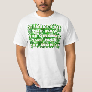 Camiseta El día los jengibres asumen el control el mundo