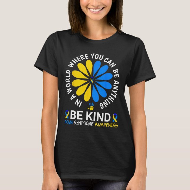 Camiseta El Día Mundial del Síndrome de Down (Anverso)