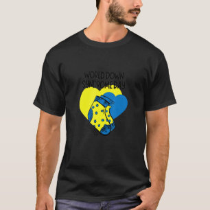 Camiseta El Día Mundial del Síndrome de Down Concienciación
