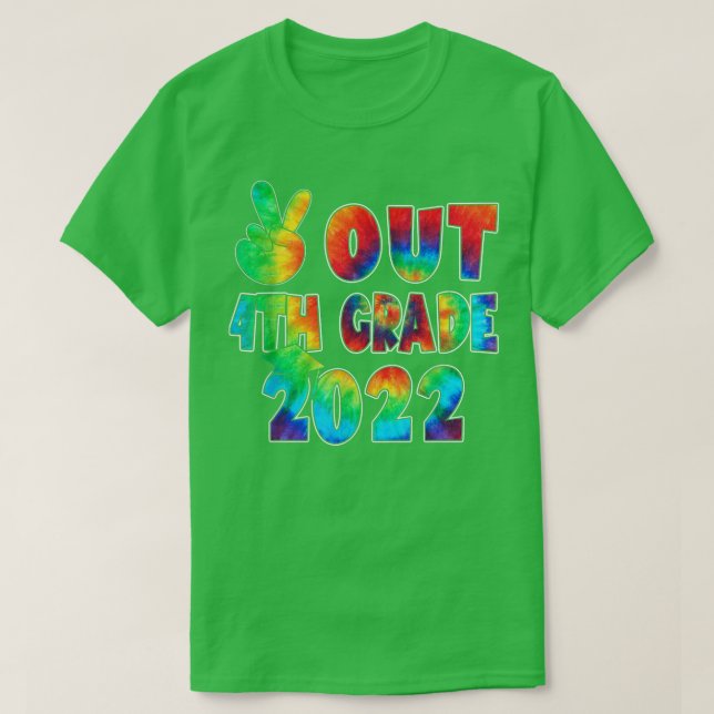 Camiseta El Día Pasado De La Escuela De Gra (Diseño del anverso)