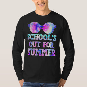 Camiseta El Día Pasado De Las Escuelas Escolares Salieron P