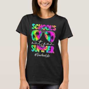 Camiseta El Día Pasado De Las Escuelas Escolares Salieron P