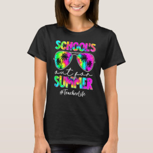 Camiseta El Día Pasado De Las Escuelas Escolares Salieron P