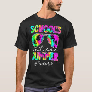 Camiseta El Día Pasado De Las Escuelas Escolares Salieron P