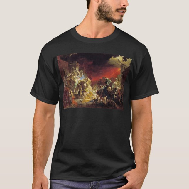 Camiseta El día pasado de Pompeya (Anverso)
