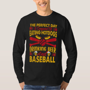Camiseta El Día Perfecto Está Compuesto Por Comer Perritos