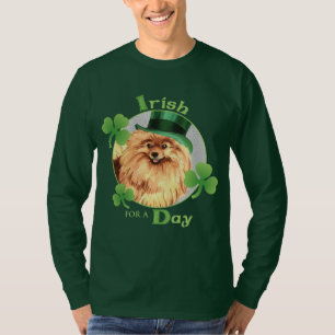 Camiseta El día Pomeranian de St Patrick