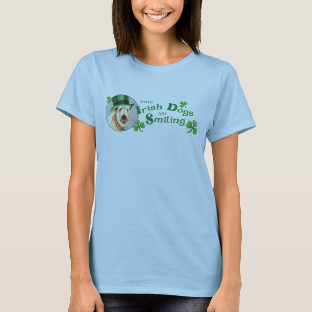 Camiseta El día Terrier de trigo de St Patrick (Anverso)