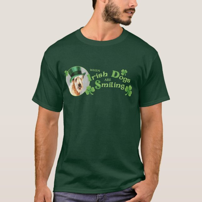 Camiseta El día Terrier de trigo de St Patrick (Anverso)