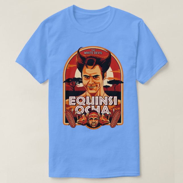 Camiseta El diablo blanco (Diseño del anverso)