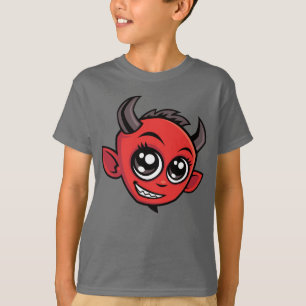 Camiseta El diablo del Personalizado sonriente