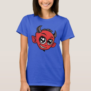 Camiseta El diablo del Personalizado sonriente