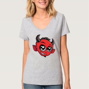 Camiseta El diablo del Personalizado sonriente
