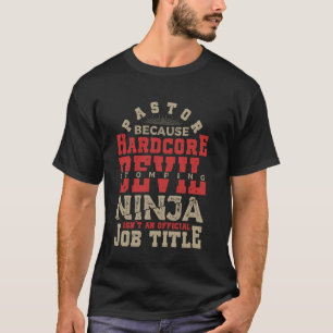 Camiseta El diablo del predicador deja de lado al sermonado